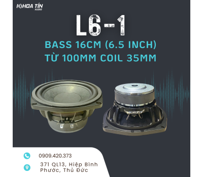 Bass L6-1 mini – Củ loa 6.5 inch công suất 80W
