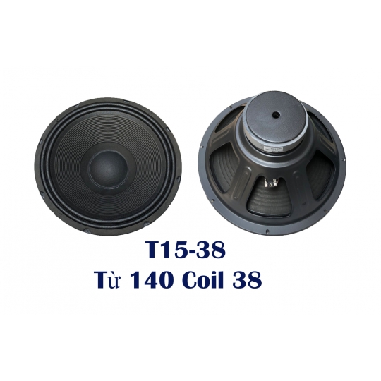 Bass 40 loa kéo từ 140 coil 38 - T15-38