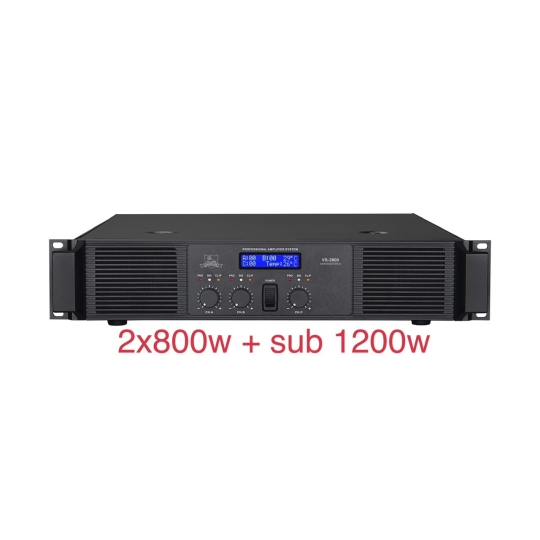 Main công suất VS3800 nguồn xuyến 3 kênh 