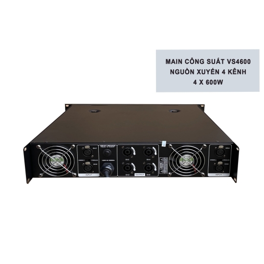 MAIN CÔNG SUẤT NGUỒN XUYẾN 4  KÊNH VS4600