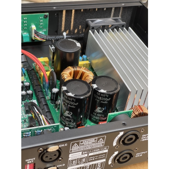 MAIN CÔNG SUẤT 4 KÊNH AX4600 NGUỒN XUNG CLASS D